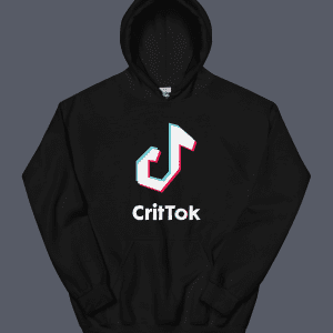 Crittok Hoodie Black