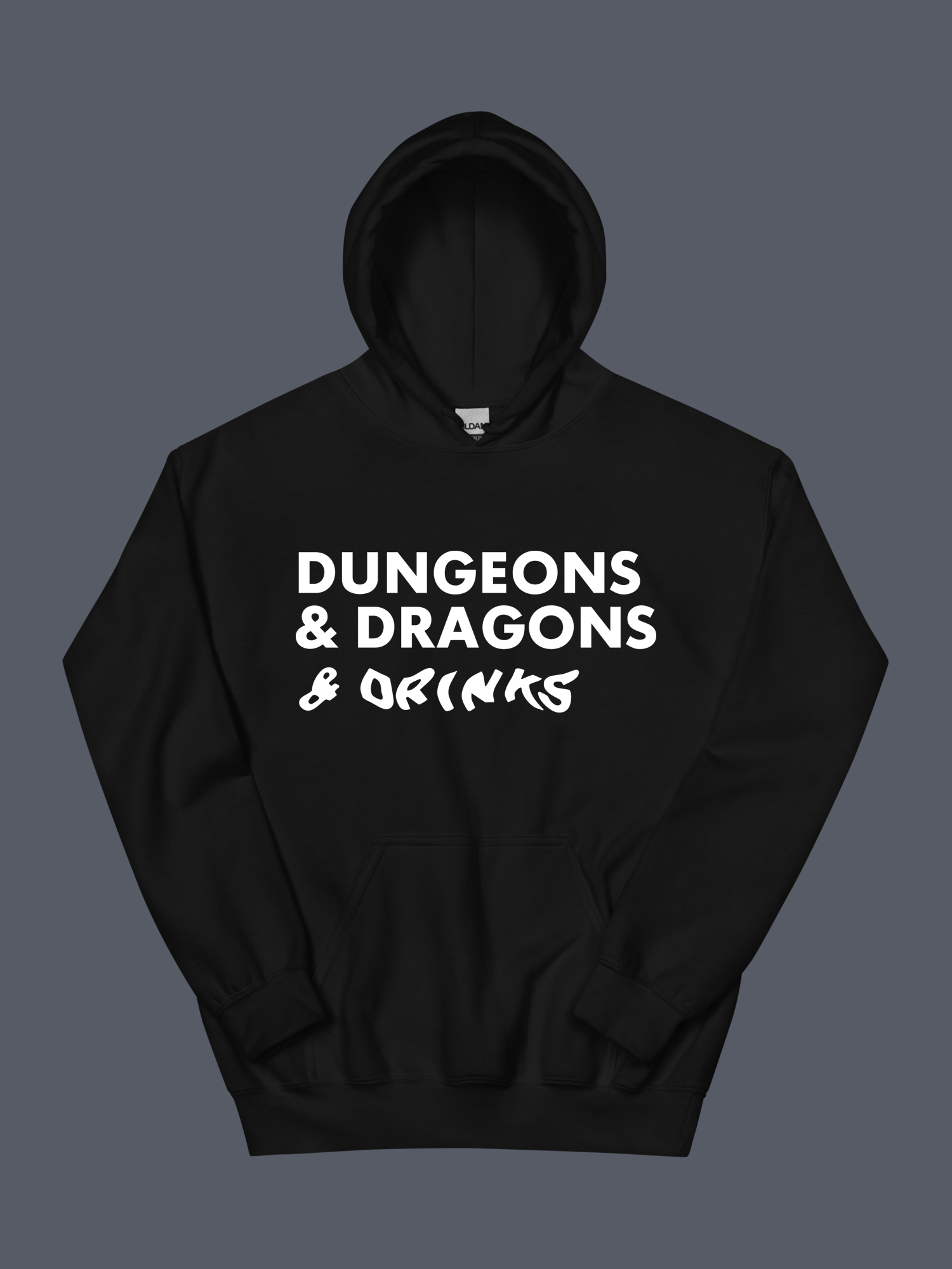 Weekend Plans Hoodie Black