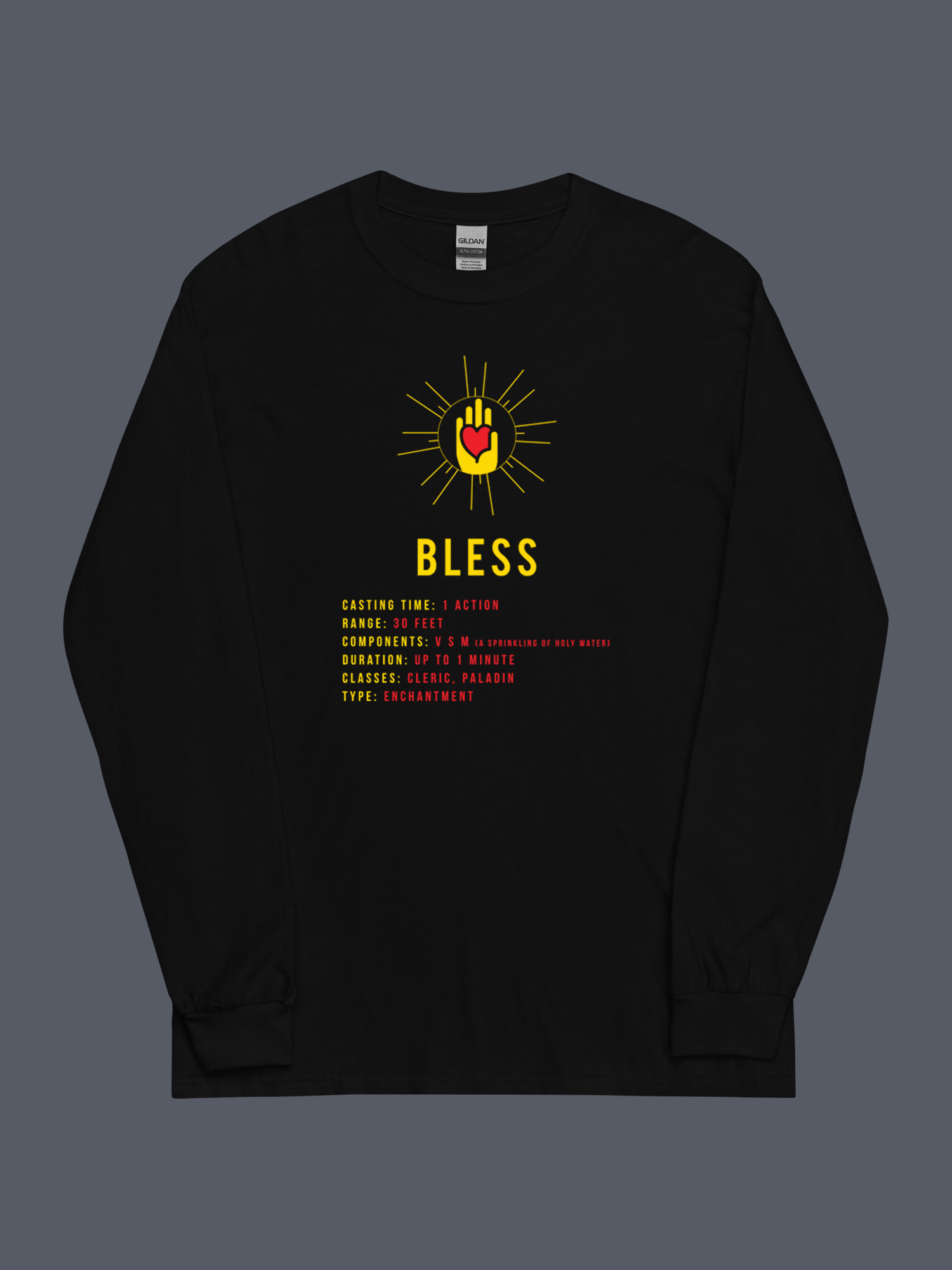 Bless Hoodie Black
