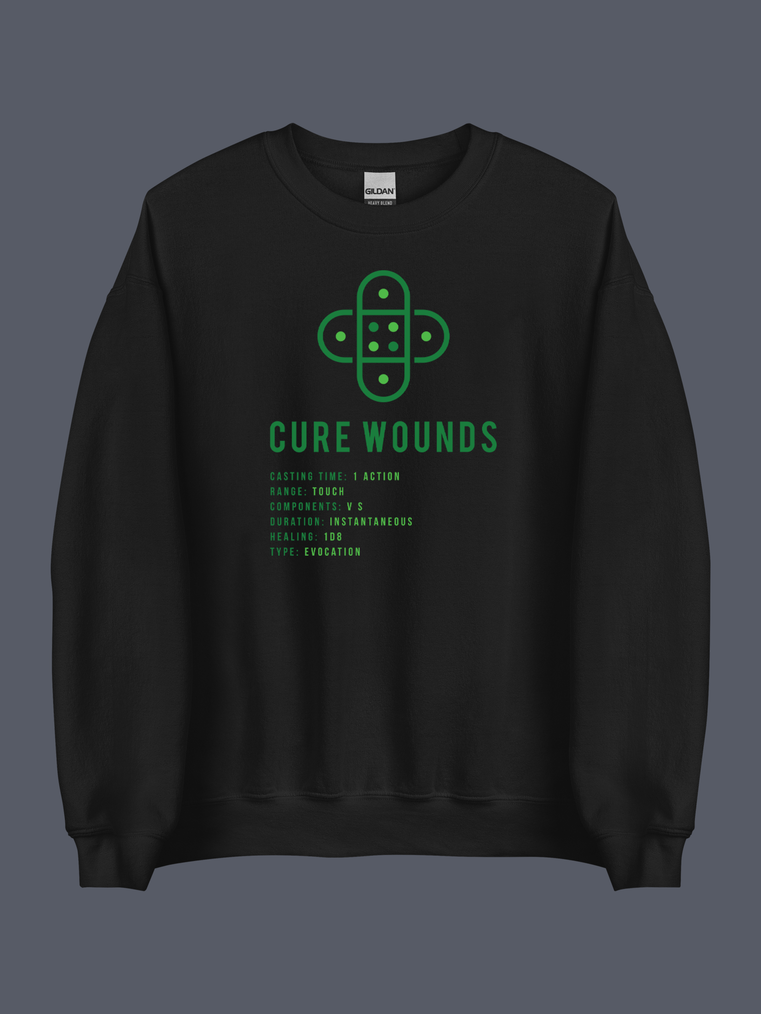 Cure Wounds Sweatshirt Black