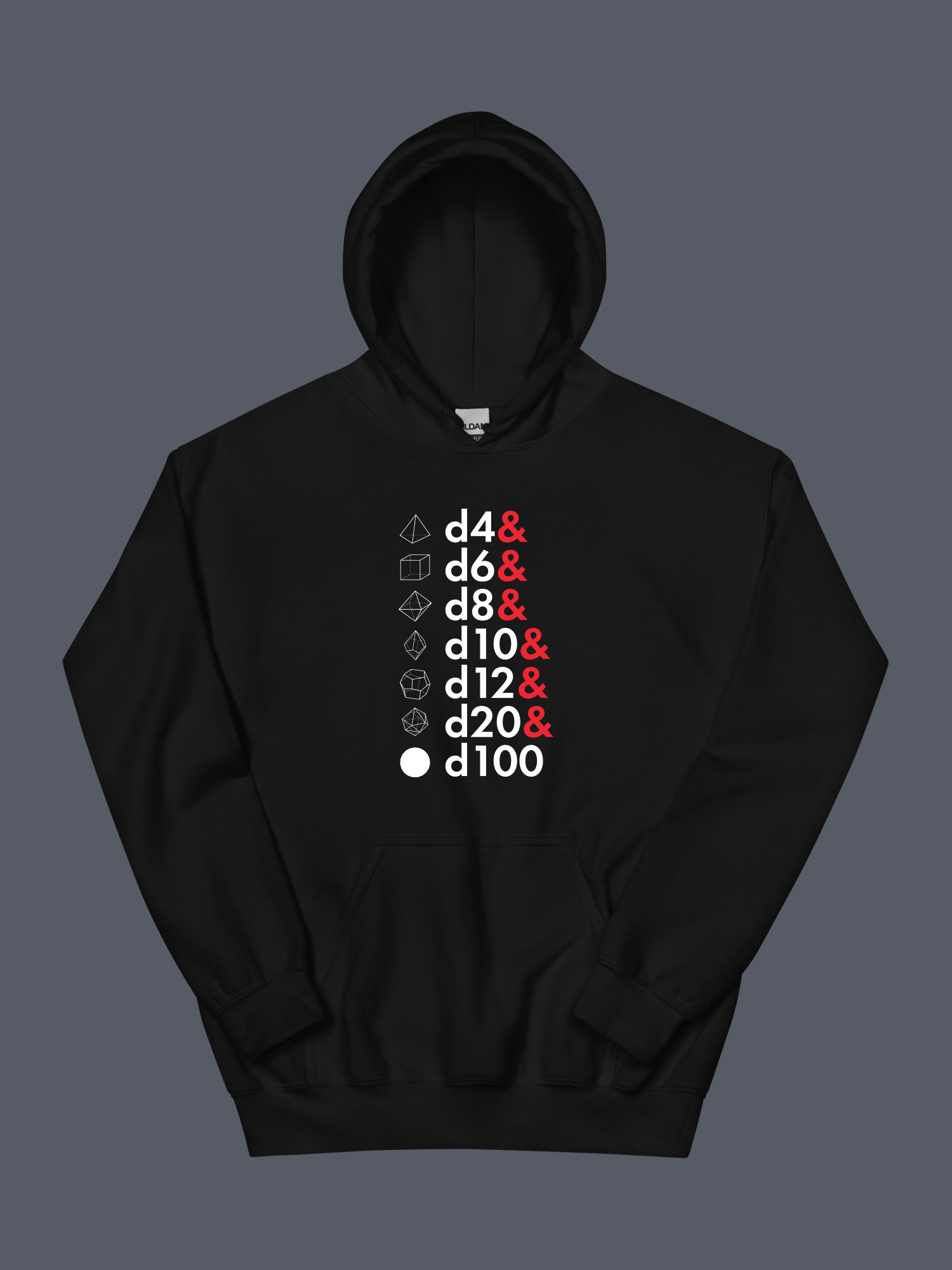 D4To100 Hoodie Black