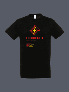 Guiding Bolt Tshirt Black