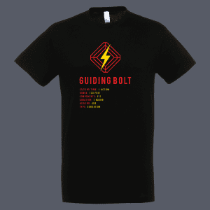 Guiding Bolt Tshirt Black