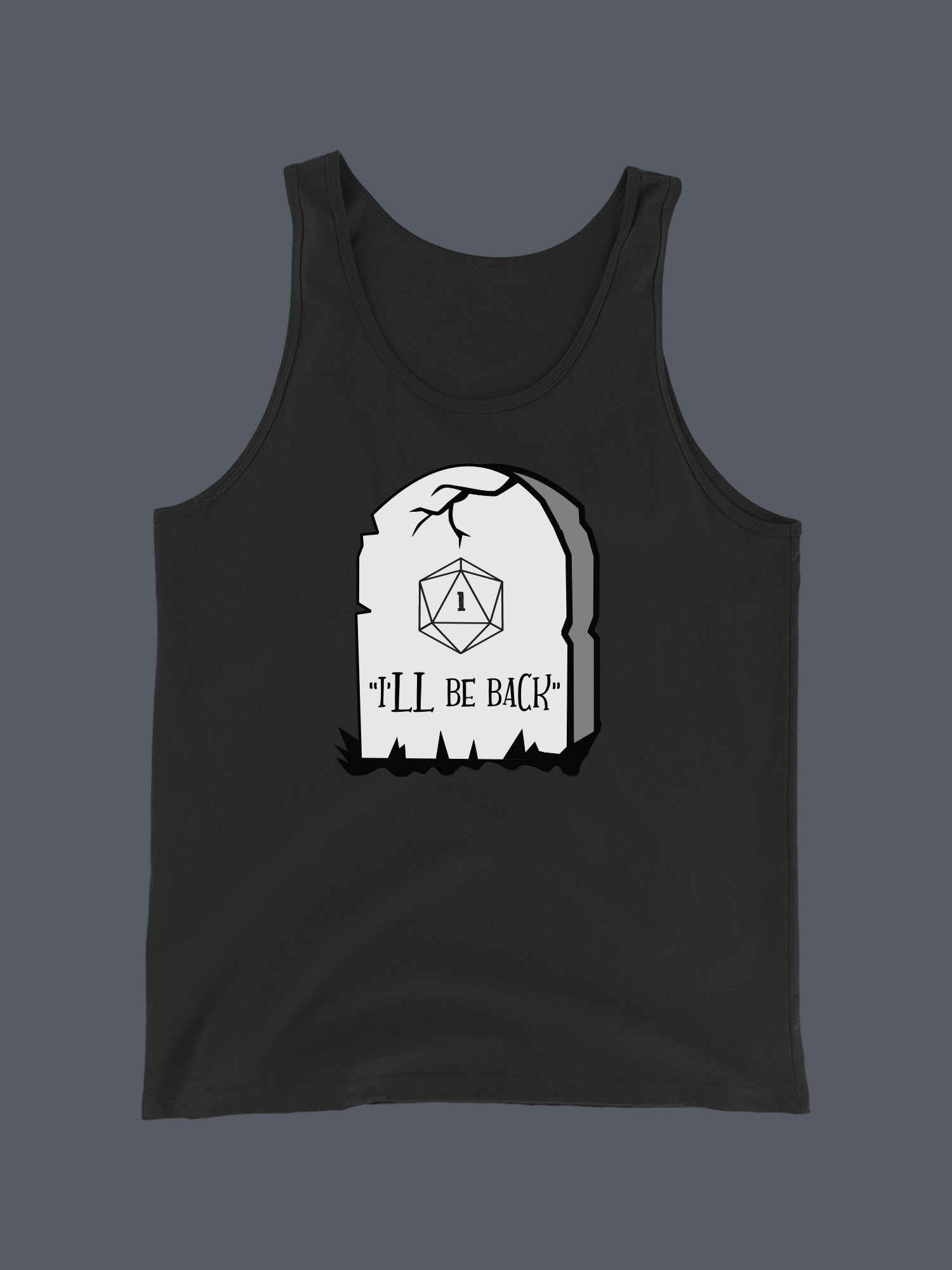 Ill Be Back Vest black