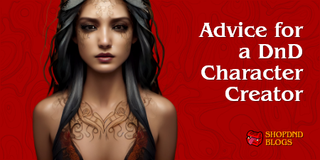 DnD character creator advice: Digital art of a female character.