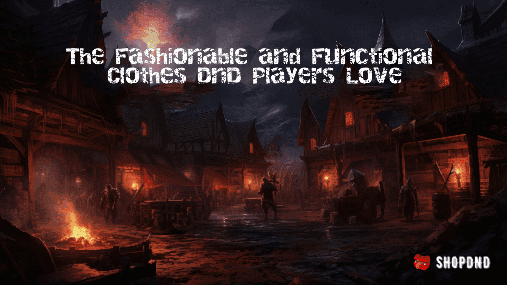 the fashionable and functional clothes dnd players love