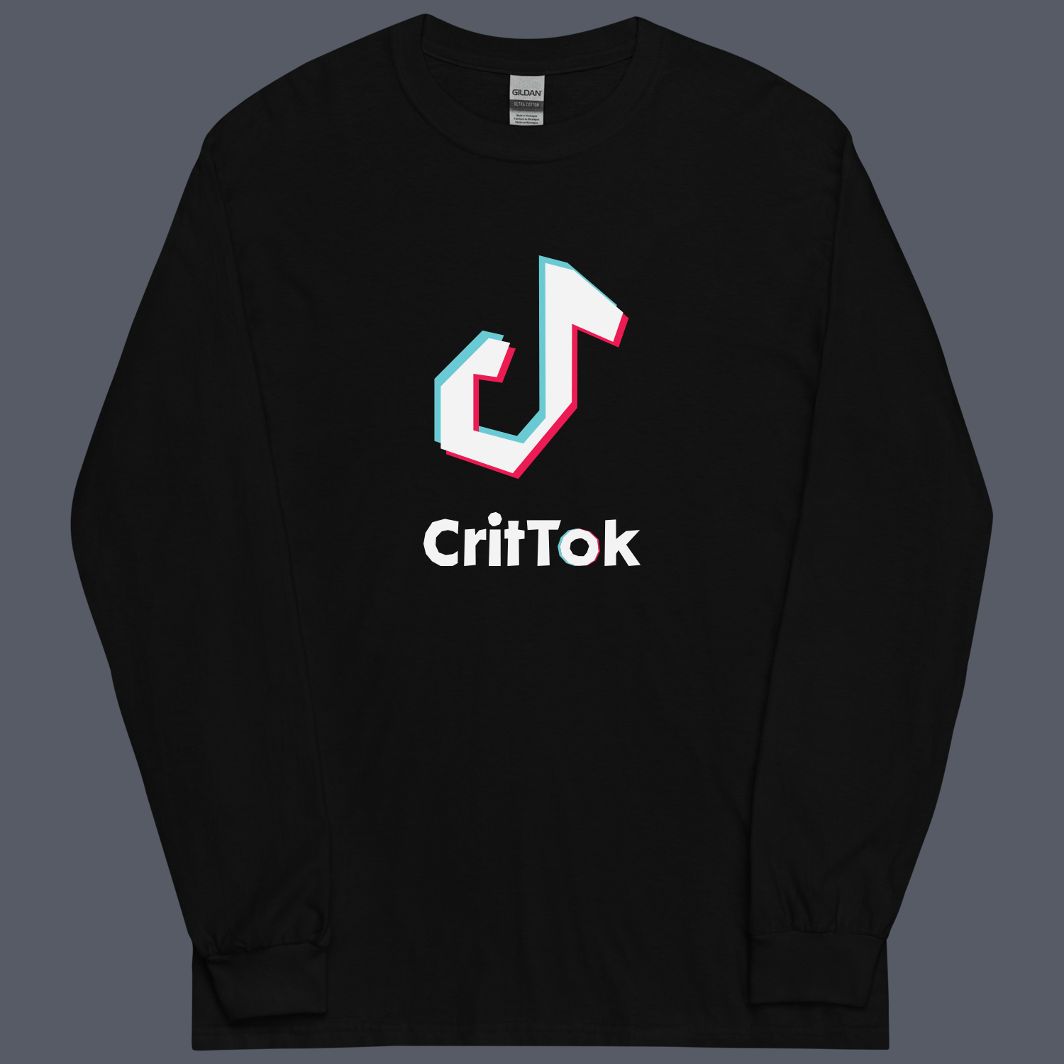 Crittok long Sleeve Tee Black