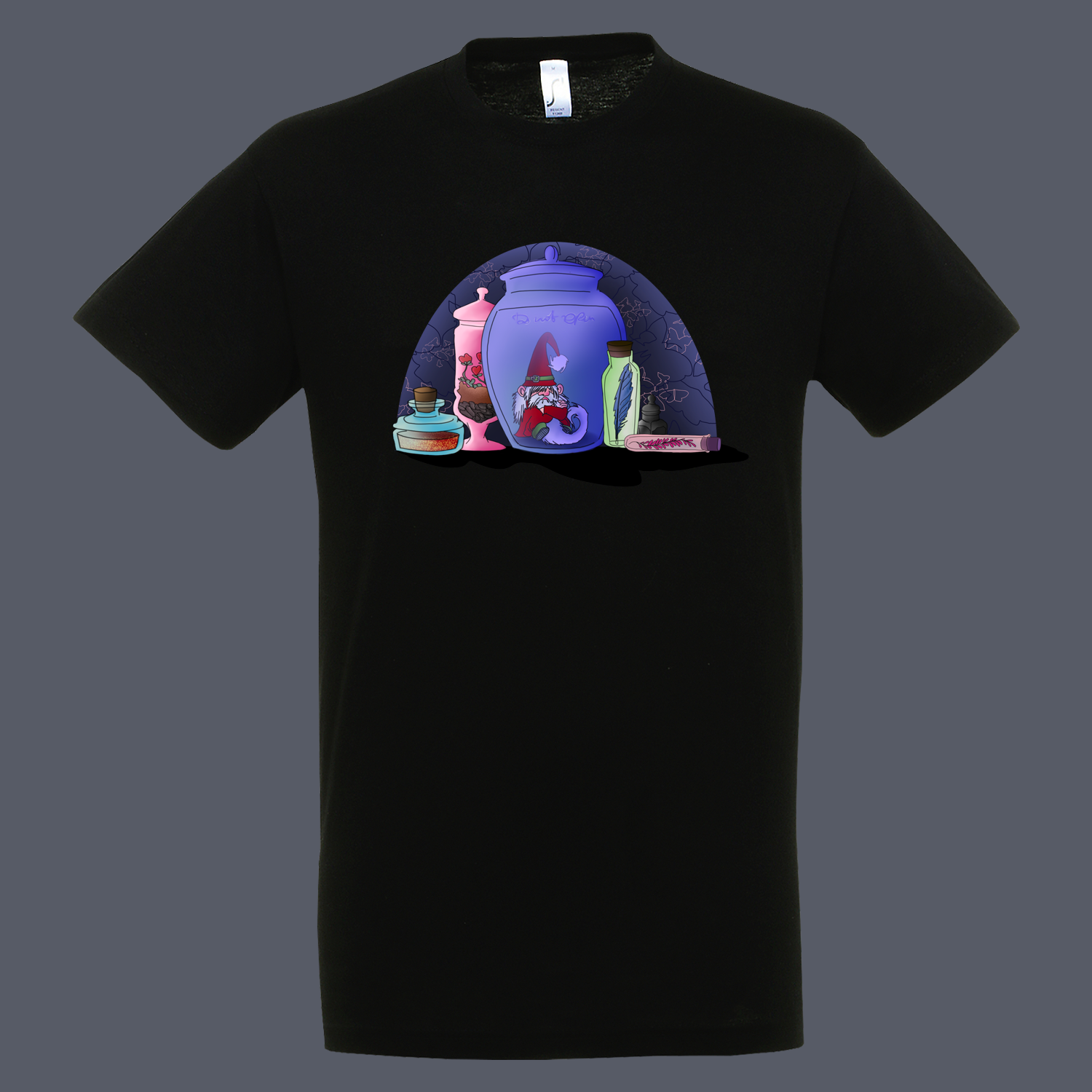 Grumpy Gnome Tshirt black